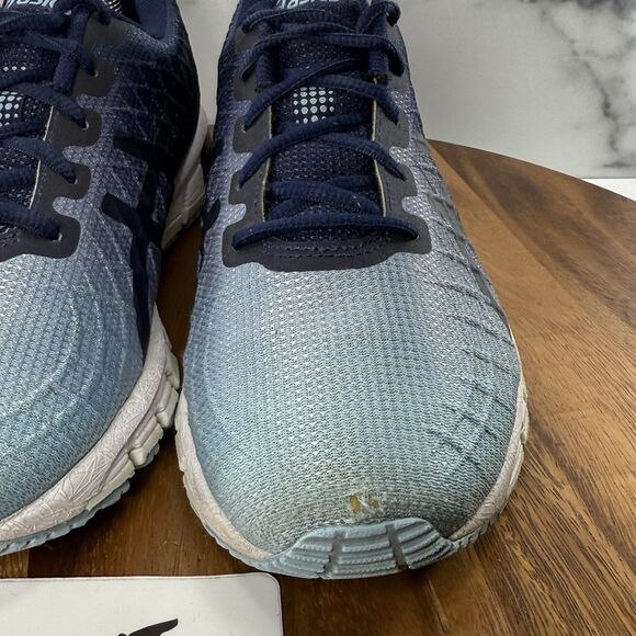 Women’s Size 9-ASICS Gel Quantum 180 4 Blue Running Shoes Sneakers - Picture 3 of 10